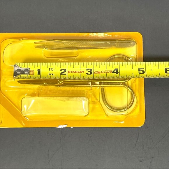 Medi Pak Suture Removal Sterile Tray Littauer Scissor Metal Forceps Unopened VTG - Picture 6 of 9